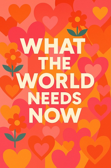 What the World Needs Now